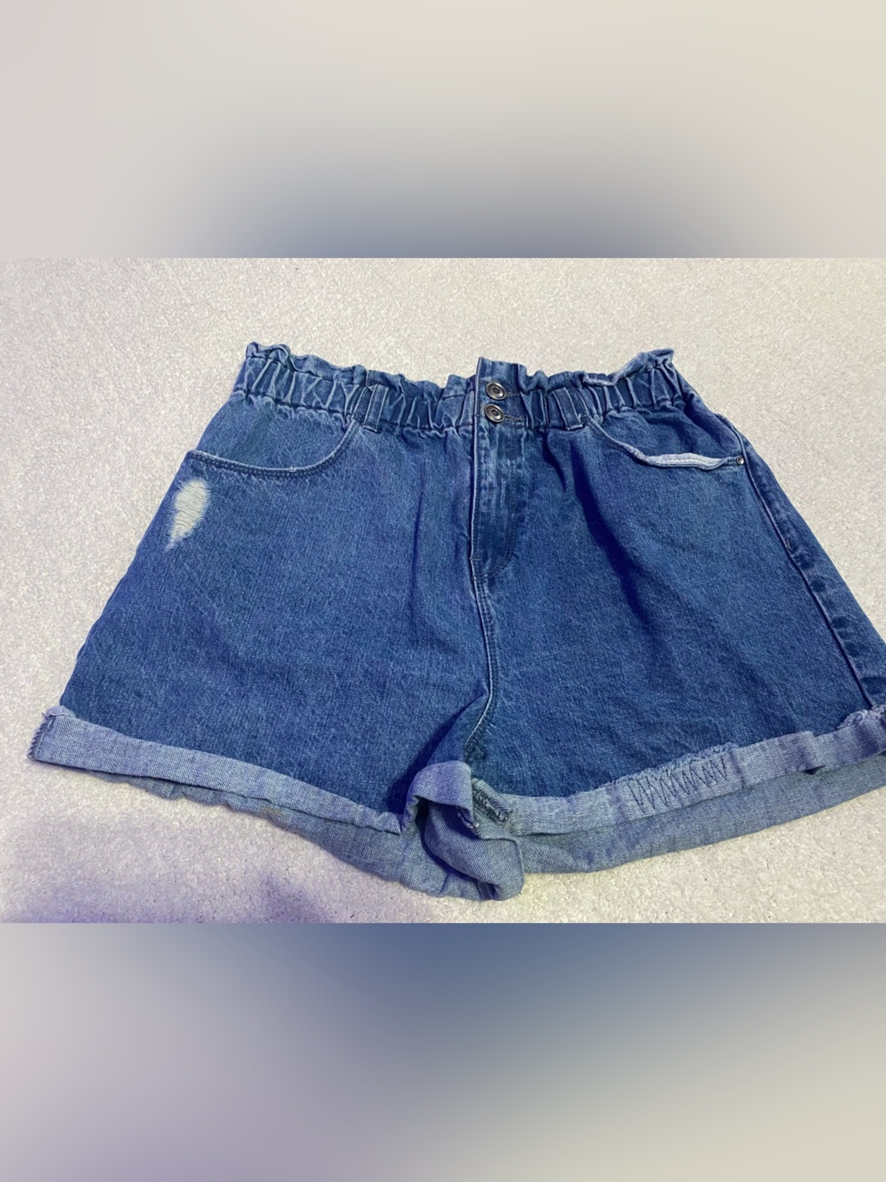 A loves A Jean Shorts